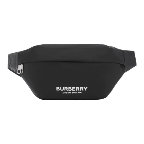 Burberry Logo Print Nylon Sonny Bum Bag 'Black'