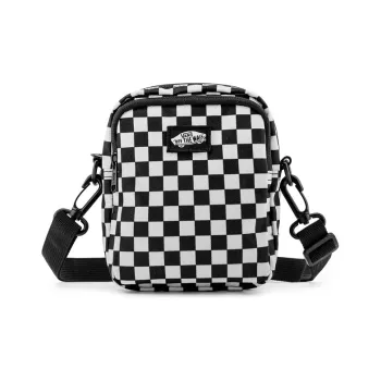 Vans Polyester Shoulder Bag Crossbody Bag Regular Unisex Black White