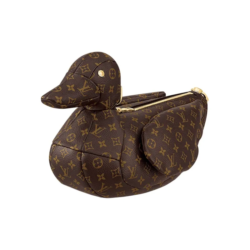 LOUIS VUITTON X Nigo Duck Bag Monogram Brown-2