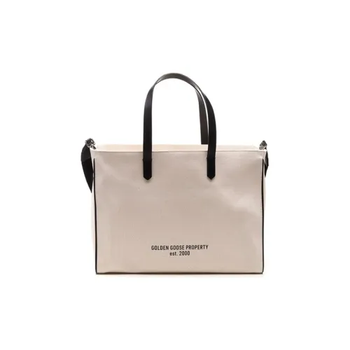 Golden Goose Cotton One Shoulder Handbags Women's White