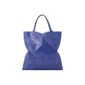 ISSEY MIYAKE Polyvinyl Chloride Tote Bag Shopping Bag Handbag Shoulder Bags Women's Klein Blue