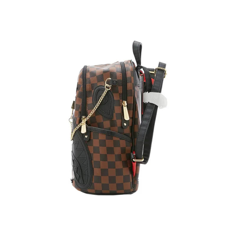 SPRAYGROUND PVC Backpack Medium Size Unisex Brown-2