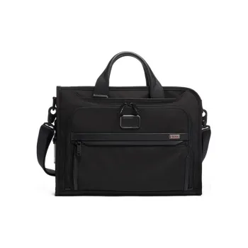 TUMI Alpha 3 Nylon Fabric Laptop Bag Handbag Shoulder Bag Crossbody Bag Regular Men's Black