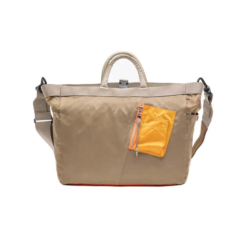 The MAD HATcher Nylon Tote Bag Shopping Bag Shoulder Bag Handbag Medium Size Unisex Multicolor-18