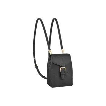 LOUIS VUITTON Tiny Backpack Monogram Empreinte Black