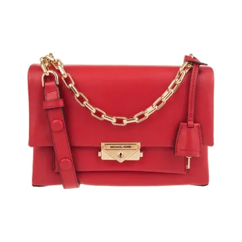 MICHAEL KORS Cece Leather Crossbody Bag, Shoulder Bag Women's Red