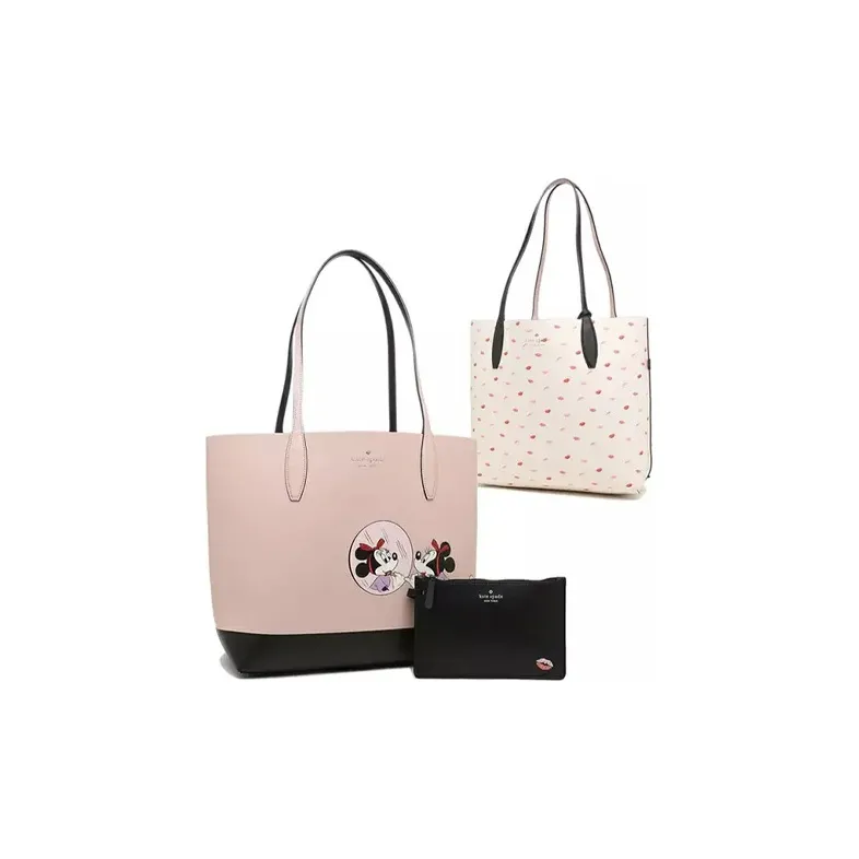 Kate Spade Disney Collaboration Leather Handbag, Tote Bag, Shopping Bag, Shoulder Bag Women's-3