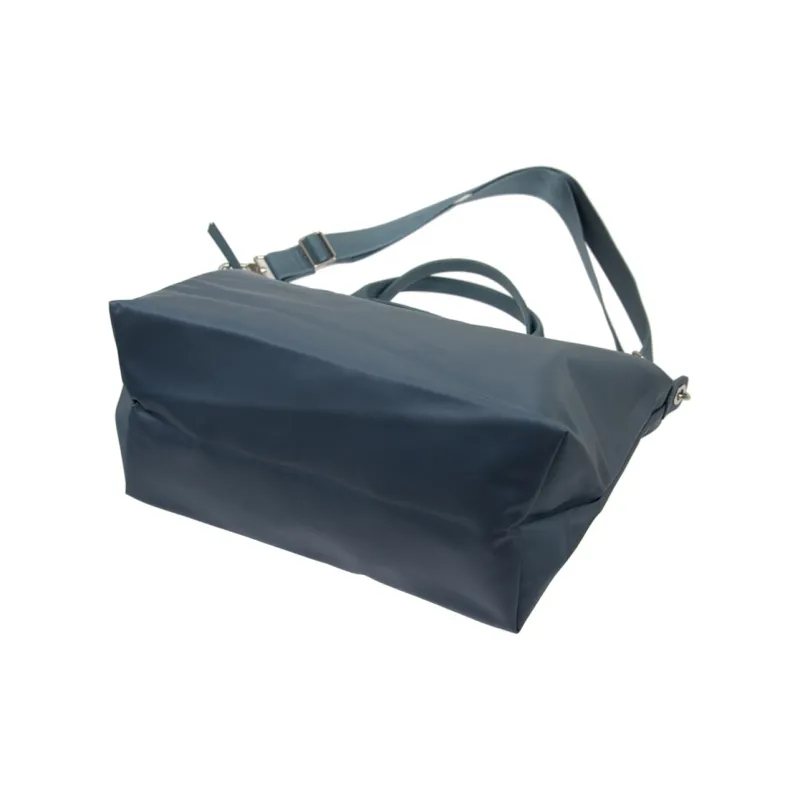 LONGCHAMP Le Pliage Néo Canvas Canvas Bag Dumpling Bag One Shoulder Handbag Regular Women's Blue-4