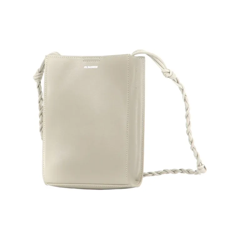 JIL SANDER Calfskin With Lambskin Crossbody Bag Unisex-1