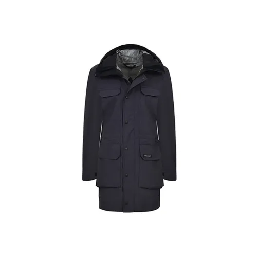 Canada Goose Down Jackets Men Polar Blue