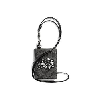 Keith Haring X COACH Lanyard Card Holders