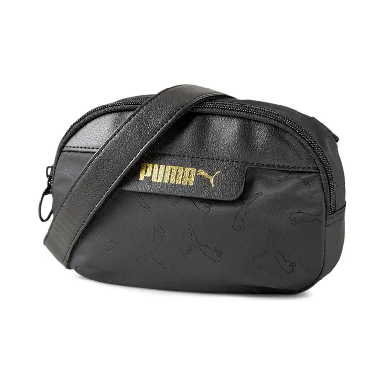 PUMA Artificial Leather Crossbody Bag, Shoulder Bag Women's Black-1