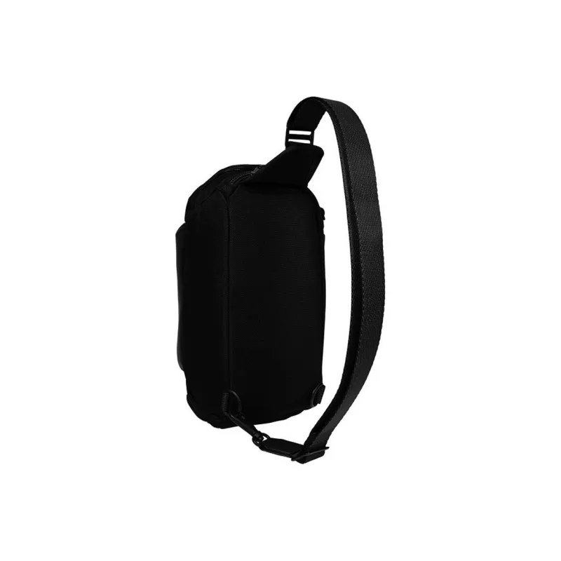 TUMI Leather Shoulder Bag, Crossbody Bag, Sling Bag Medium Size Men's Black-2