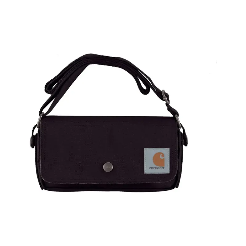 Carhartt Fabric Crossbody Bag, Shoulder Bag Unisex Black-1