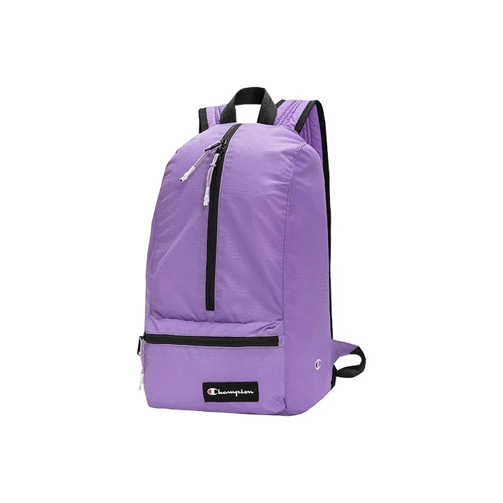 Champion Fabric Backpack Regular Unisex Black/Purple-1