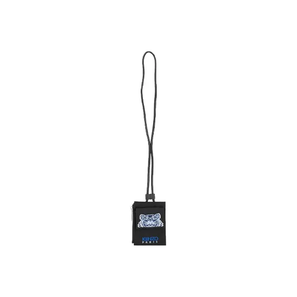 KENZO Nylon One Shoulder Crossbody Card Holder Mini Unisex Black-1
