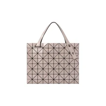 ISSEY MIYAKE Carton PVC Tote Bag, Shopping Bag, Handbag, Shoulder Bag Regular Women's Nude