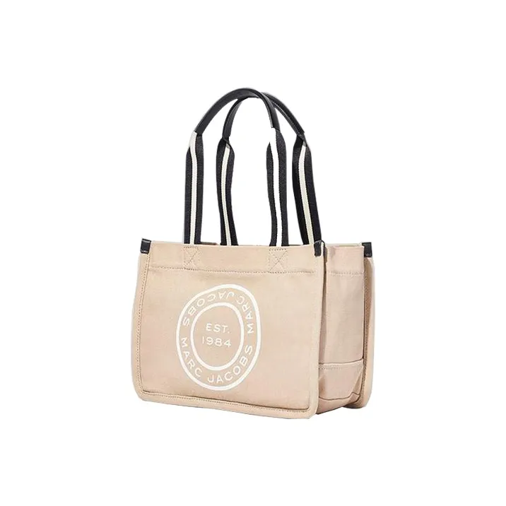 MARC JACOBS Canvas Bag, Handbag, Shoulder Bag Unisex White-1