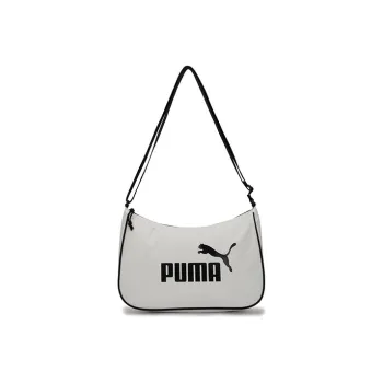 PUMA Fabric Handbag Shoulder Bag Unisex White