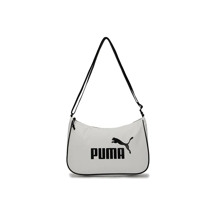 PUMA Fabric Handbag Shoulder Bag Unisex White-0