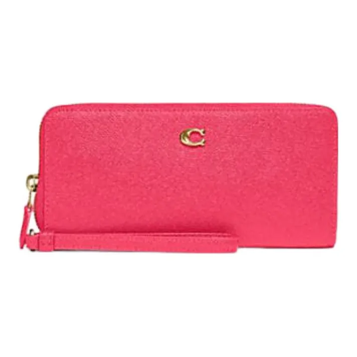 COACH Continental Wallet Coin Purses-0