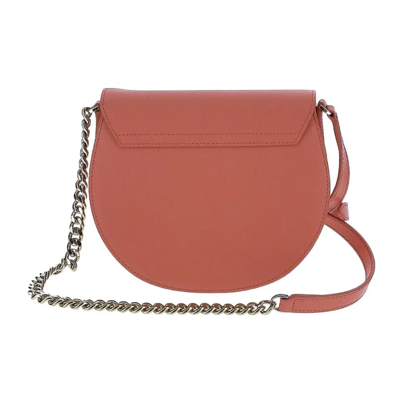 Furla Metropolis Collection Leather Shoulder Bag Mini Women's Red-2