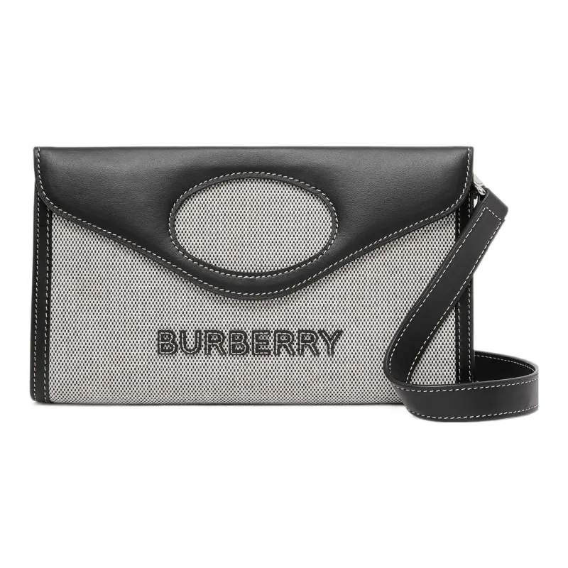 Burberry Pocket Crossbody Bag 'Black'-0