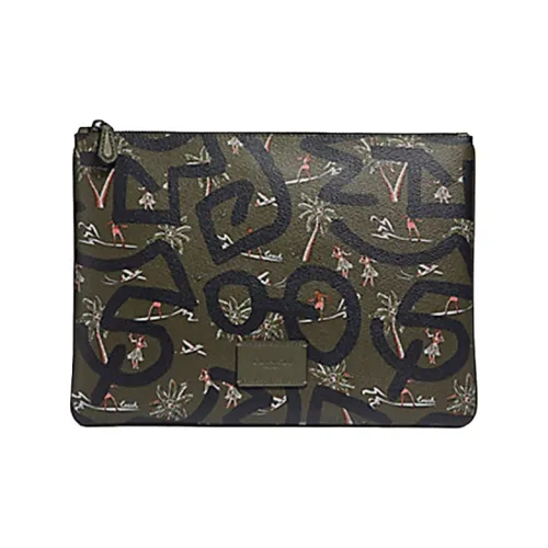 Keith Haring X COACH Pouch Clutches