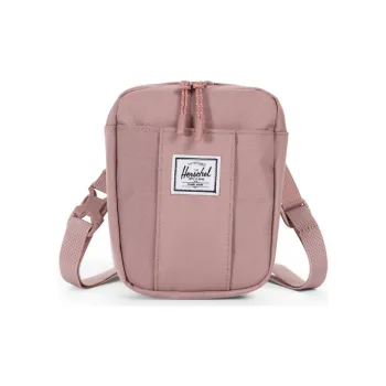 Herschel Cotton Fanny Pack Cell Phone Pouch, Shoulder Bag, Crossbody Bag Unisex Classic Gray Rose