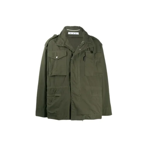 OFF-WHITE FW20 Jackets Men Green