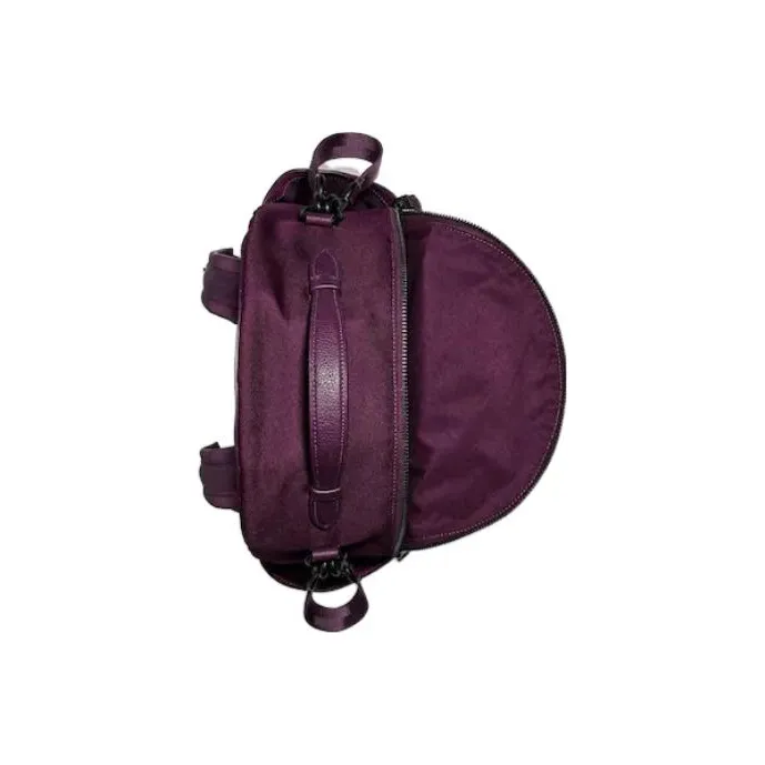 COACH Baby Nylon Backpack Large Size Women's Dark Purple-2