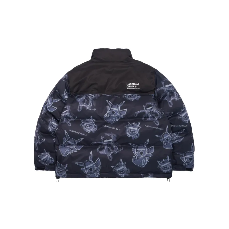 HARSH AND CRUEL Puffer Jacket Winter Unisex-1
