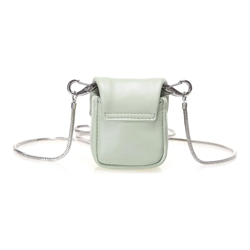 QULU Sheepskin Earphone Case Shoulder Bag Crossbody Bag Extra Mini Women's Multicolor-6