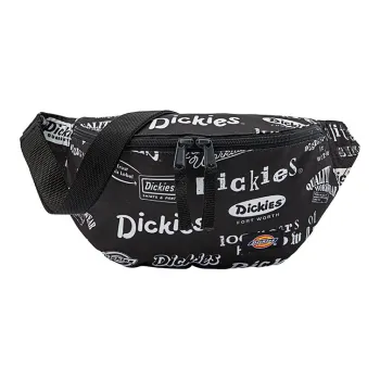 Dickies Polyester Fanny Pack Crossbody Bags Regular Unisex Black