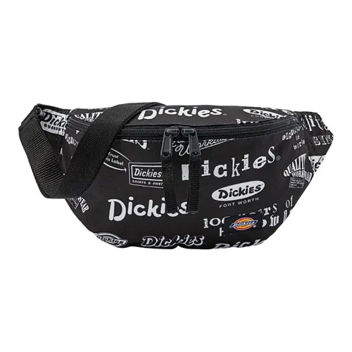 Dickies Polyester Fanny Pack Crossbody Bags Regular Unisex Black