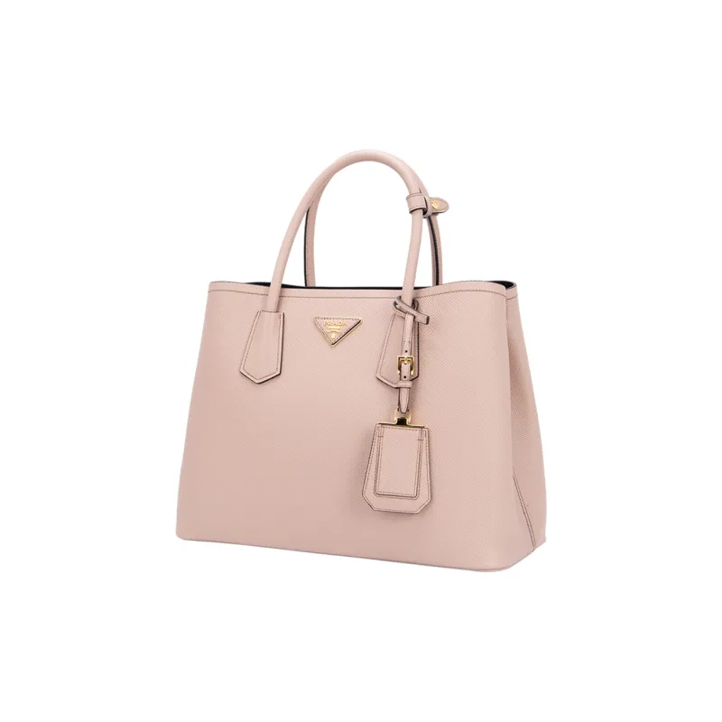 PRADA Leather One Shoulder Handbags Women's Light Pink-1