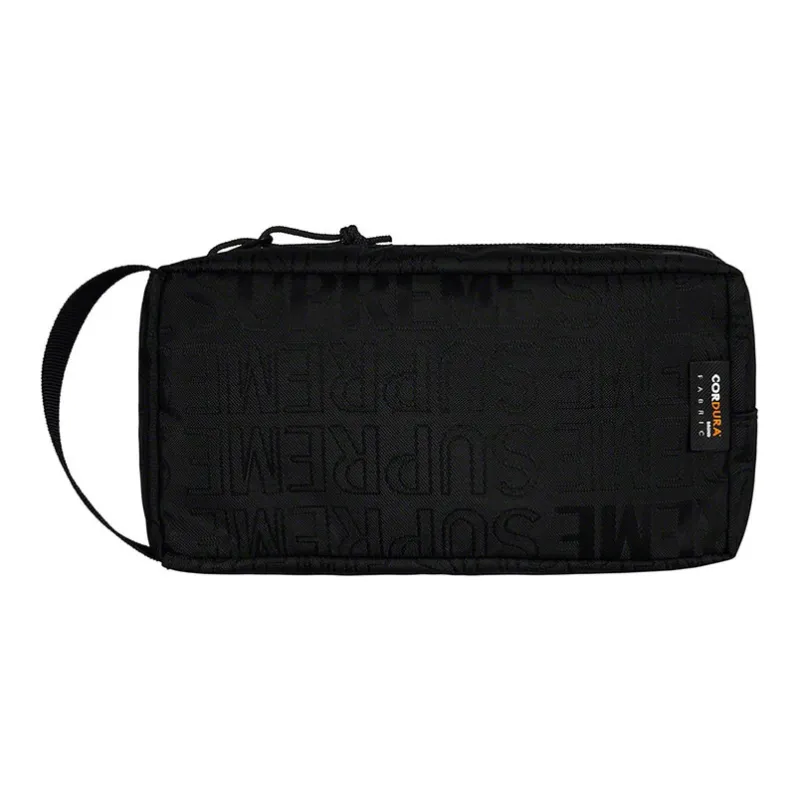 Supreme SS19 Nylon Storage Bag, Toiletry Bag Unisex-4