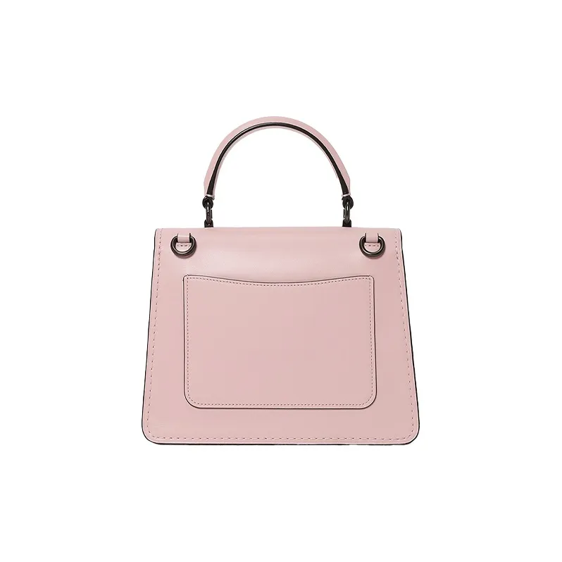 COACH Parker Cow Leather Chain Bag Handbag Shoulder Bag Crossbody Bag Small Size Women's Pink-2