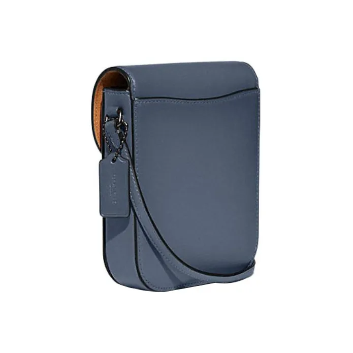 COACH Studio Cow Leather Shoulder Bag Crossbody Bag Mini Women's Denim Blue-1
