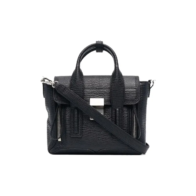 3.1 Phillip Lim Pashli Cow Leather Crossbody Bag Handbag Mini Women's Black-0