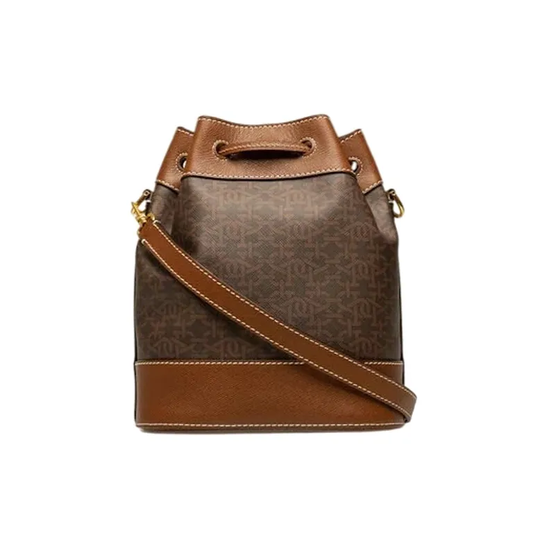 BALLY TPU Bucket Bag, Shoulder Bag, Crossbody Bag Regular Women's Brown-1