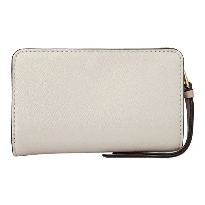 MARC JACOBS Leather Wallet Women's Gray-2