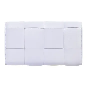 Bottega Veneta Flap Wallet Intreccio Mirth Washed