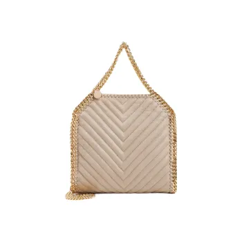 Stella McCartney Leather Handbag Women's Light Brown