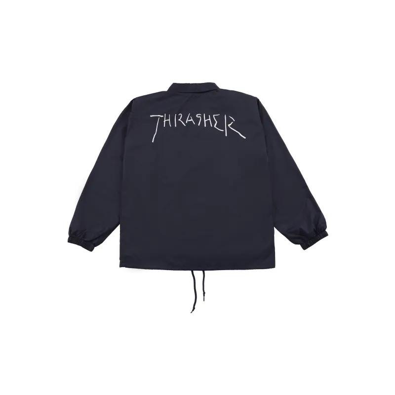 Thrasher Jacket Unisex Navy Blue-1