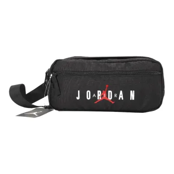 Jordan Nylon Fabric Fanny Pack Sling Bag Crossbody Bag Regular Unisex Black