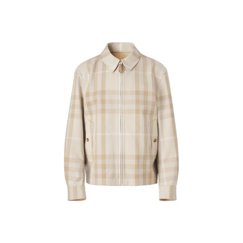 Burberry Jackets Coats Men's Soft Yellow Brown-1