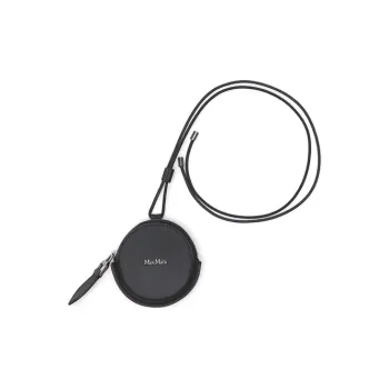 MaxMara Calfskin Coin Purses Wallets Women's Black