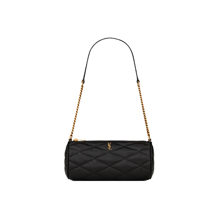 注目ショップ・ブランドのギフト Cylinder Lambskin LAURENT SAINT Bag Women's Bag Shoulder パンツ