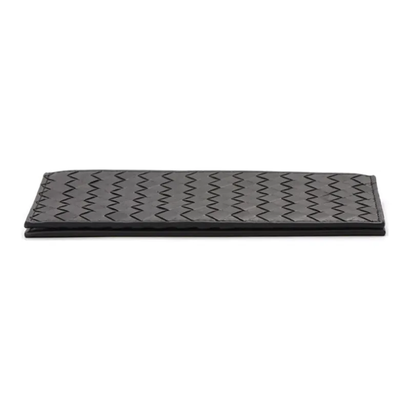 Bottega Veneta Cow Leather Wallet Men's Black-4
